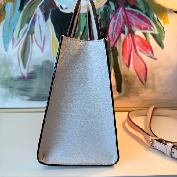 Preloved Kate Spade Novelty Tropical By The Pool Flamingo Sam Satchel Crossbody - Picture 10 of 15